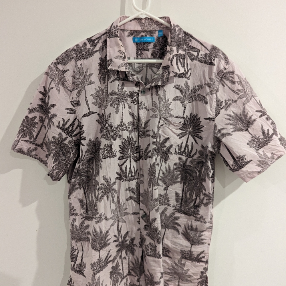 Tori Richard Hawaiian Aloha Shirt stretch